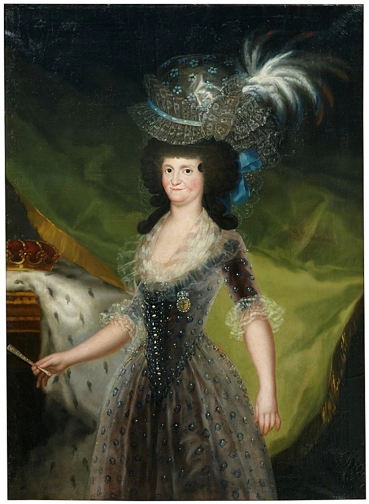 Francisco de Goya y Lucientes - 393, Ritratto della regina María Luisa di Parma, Museo di Saragozza
